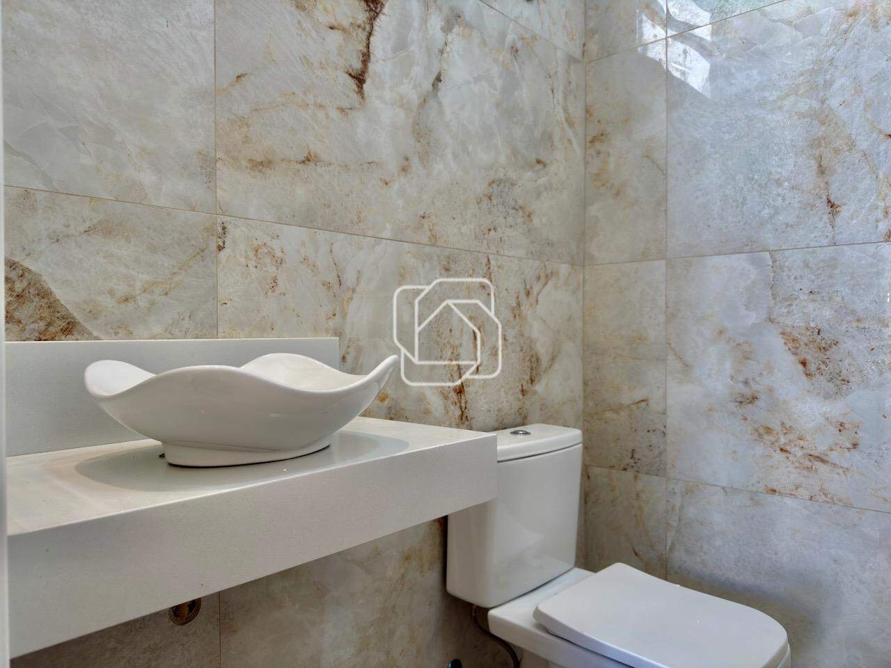 Casa de Condomínio à venda em Itu - SP - Condomínio Residencial Mont Blanc: Lavabo