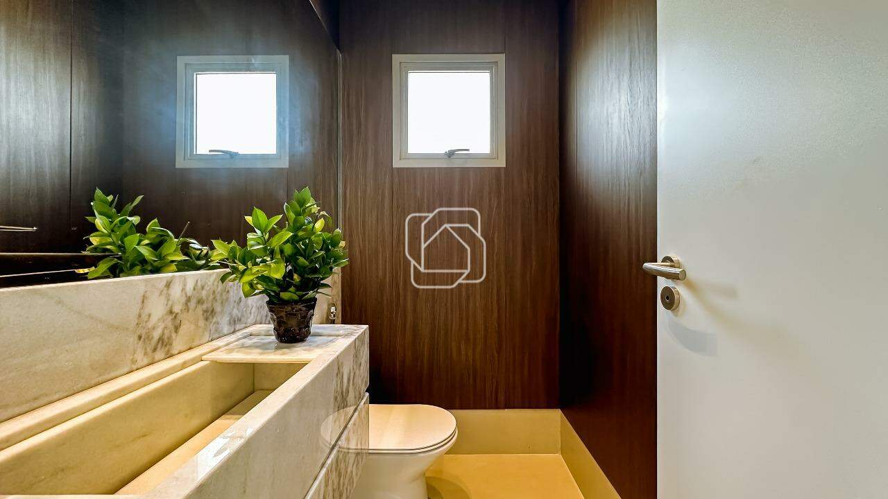 Casa de Condomínio à venda em Indaiatuba - SP - Parque Villa dos Pinheiros: Lavabo