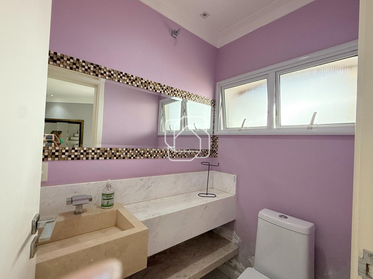 Casa de Condomínio à venda em Itu - SP - Parque Village Castelo: Lavabo