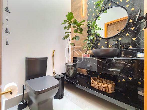 Casa de Condomínio à venda em Salto - SP - Residencial Primavera II: Lavabo