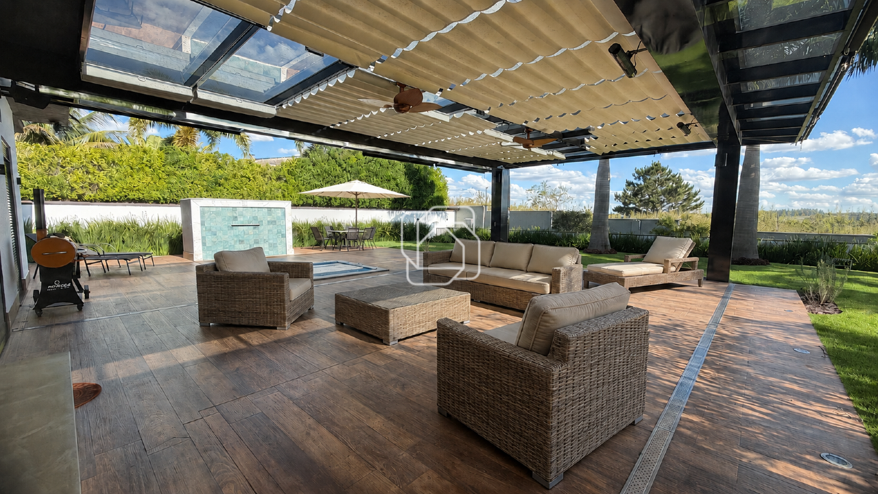 Casa de Condomínio à venda em Salto - SP - Terras de Mont Serrat: Área gourmet