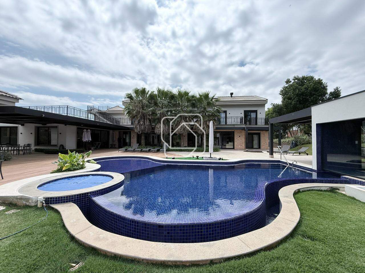 Casa de Condomínio à venda em Salto - SP - Condomínio Moradas São Luiz: Área da piscina