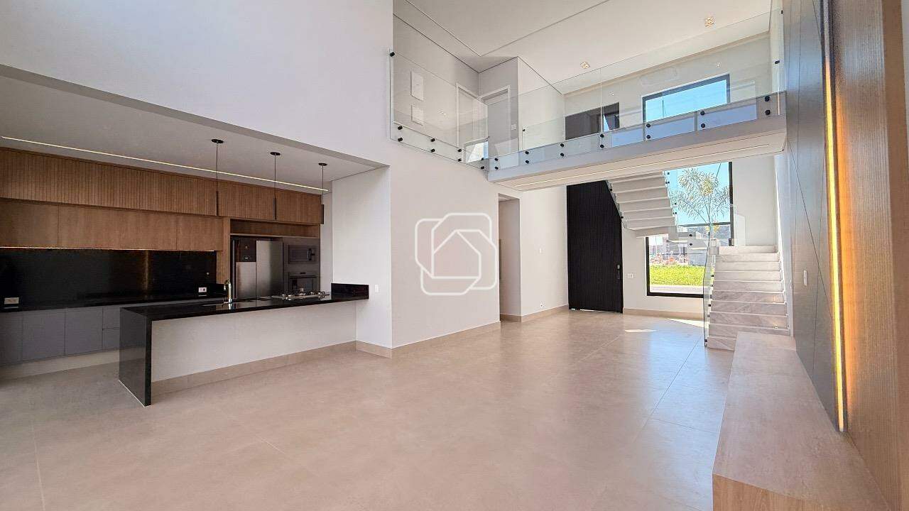 Casa de Condomínio à venda em Indaiatuba - SP - Jardim Residencial Dona Maria Cândida: Ambientes integrados