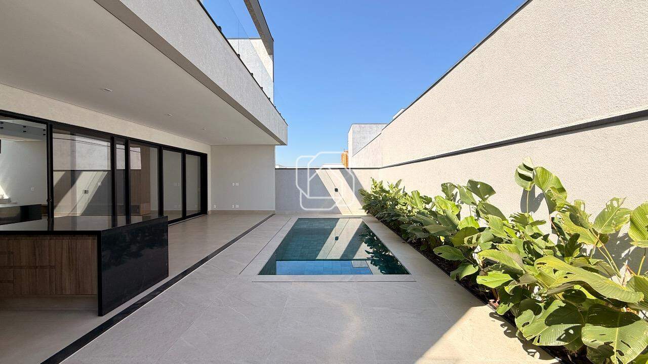 Casa de Condomínio à venda em Indaiatuba - SP - Jardim Residencial Dona Maria Cândida: Área da piscina