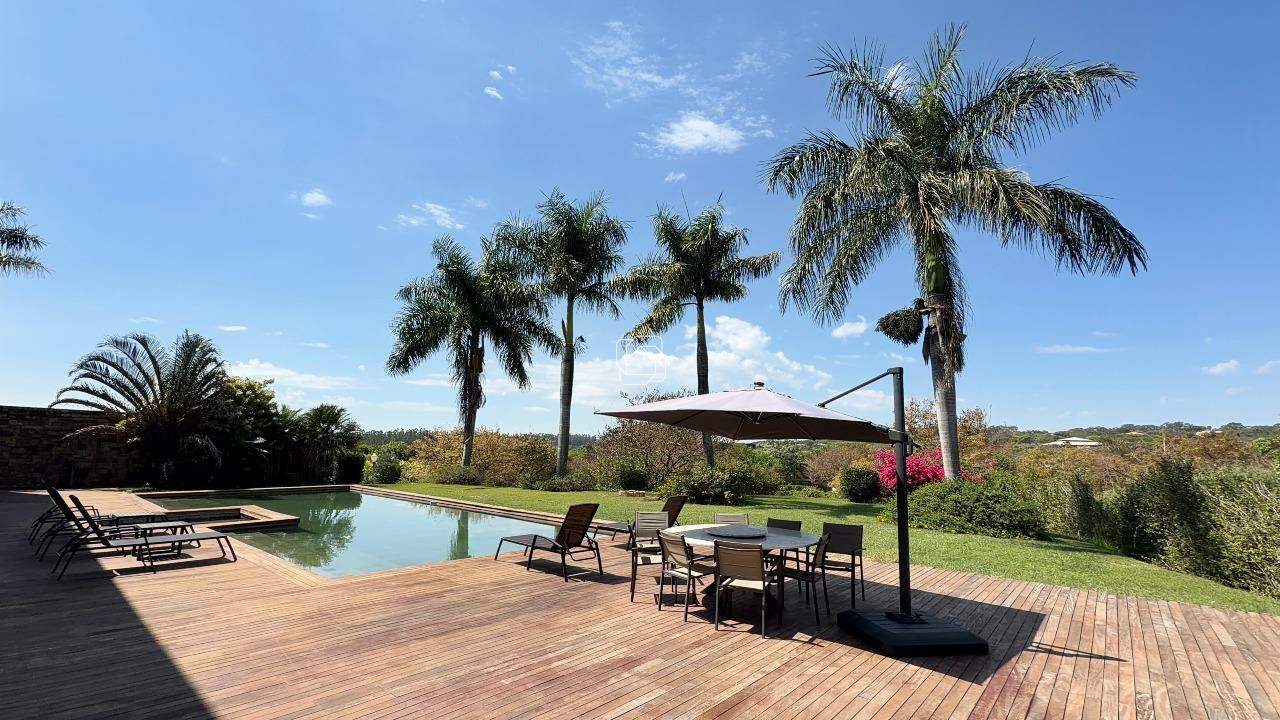 Casa de Condomínio à venda em Porto Feliz - SP - Condomínio Fazenda Boa Vista: Área da piscina