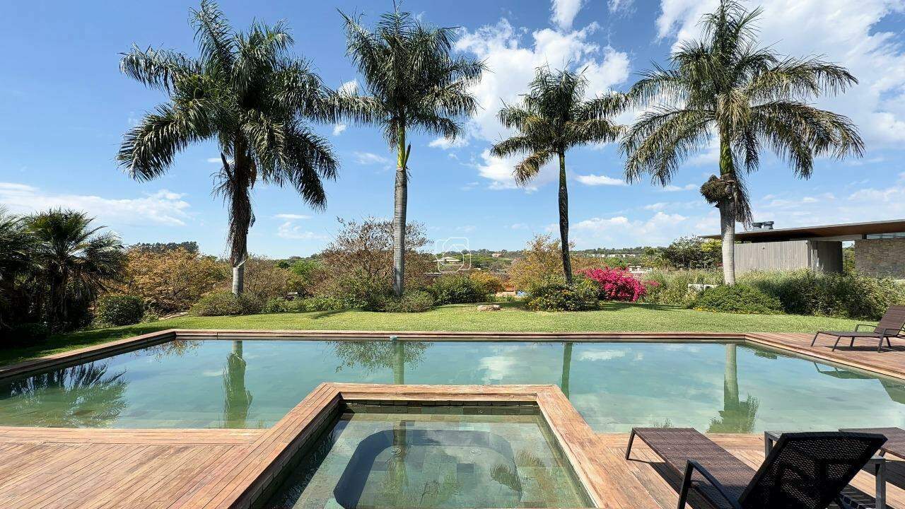Casa de Condomínio à venda em Porto Feliz - SP - Condomínio Fazenda Boa Vista: Área da piscina