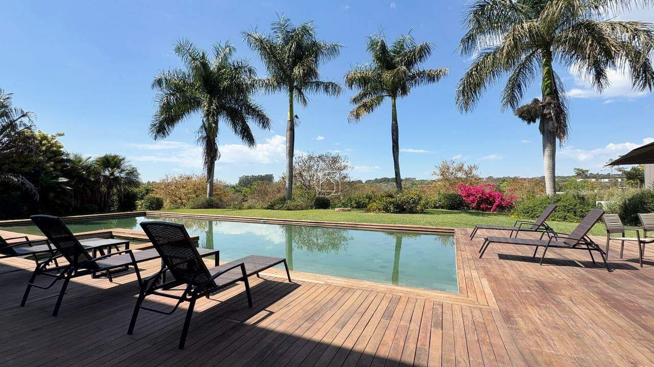 Casa de Condomínio à venda em Porto Feliz - SP - Condomínio Fazenda Boa Vista: Área da piscina
