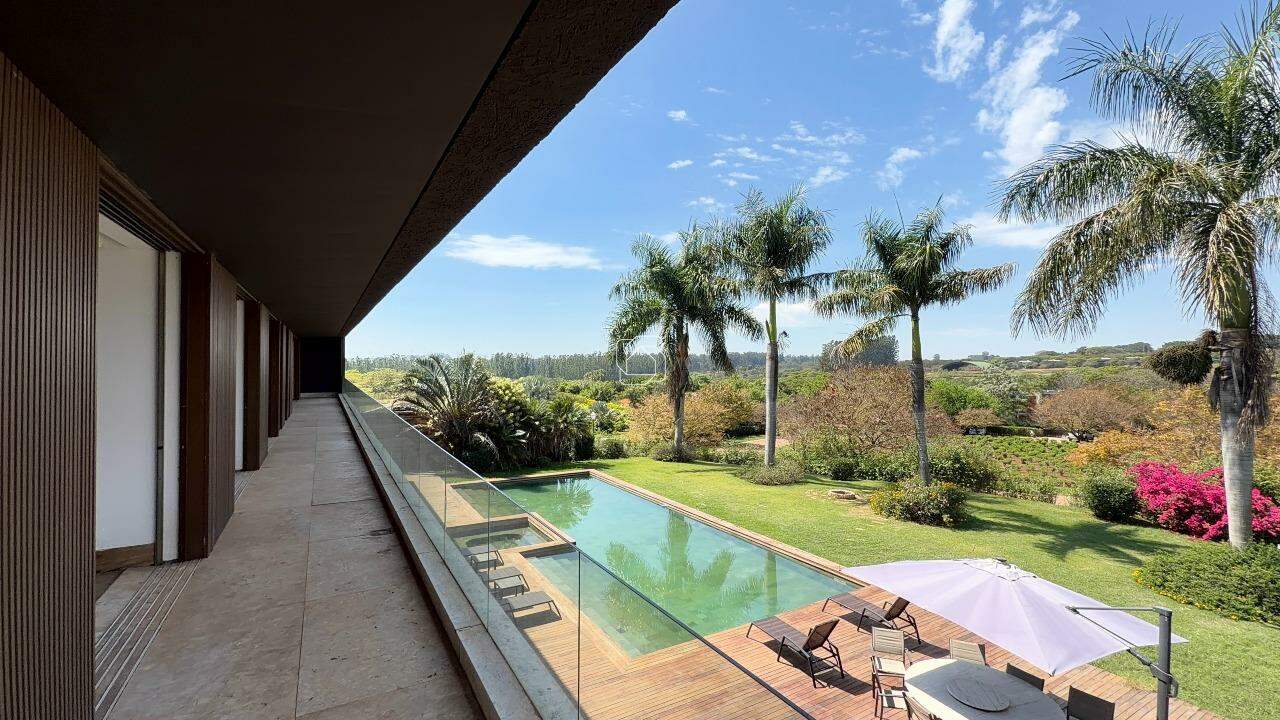Casa de Condomínio à venda em Porto Feliz - SP - Condomínio Fazenda Boa Vista: Área da piscina