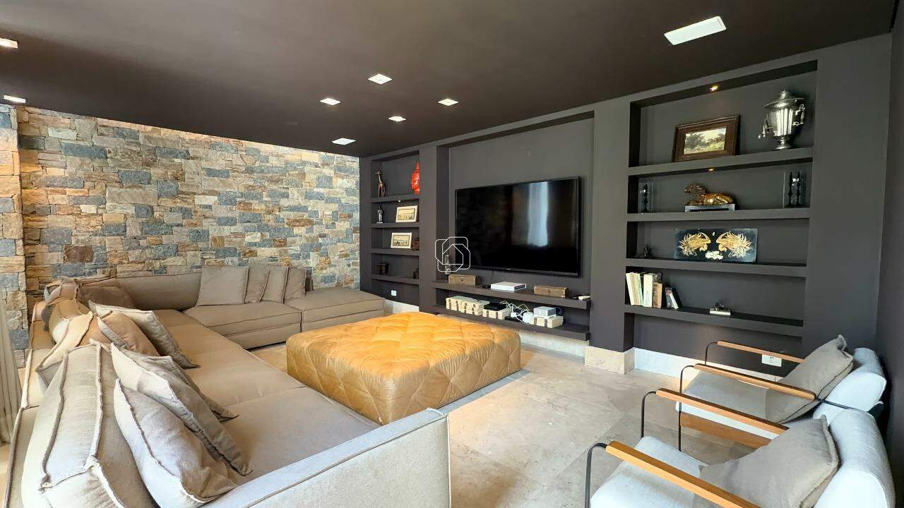 Casa de Condomínio à venda em Porto Feliz - SP - Condomínio Fazenda Boa Vista: Sala de TV