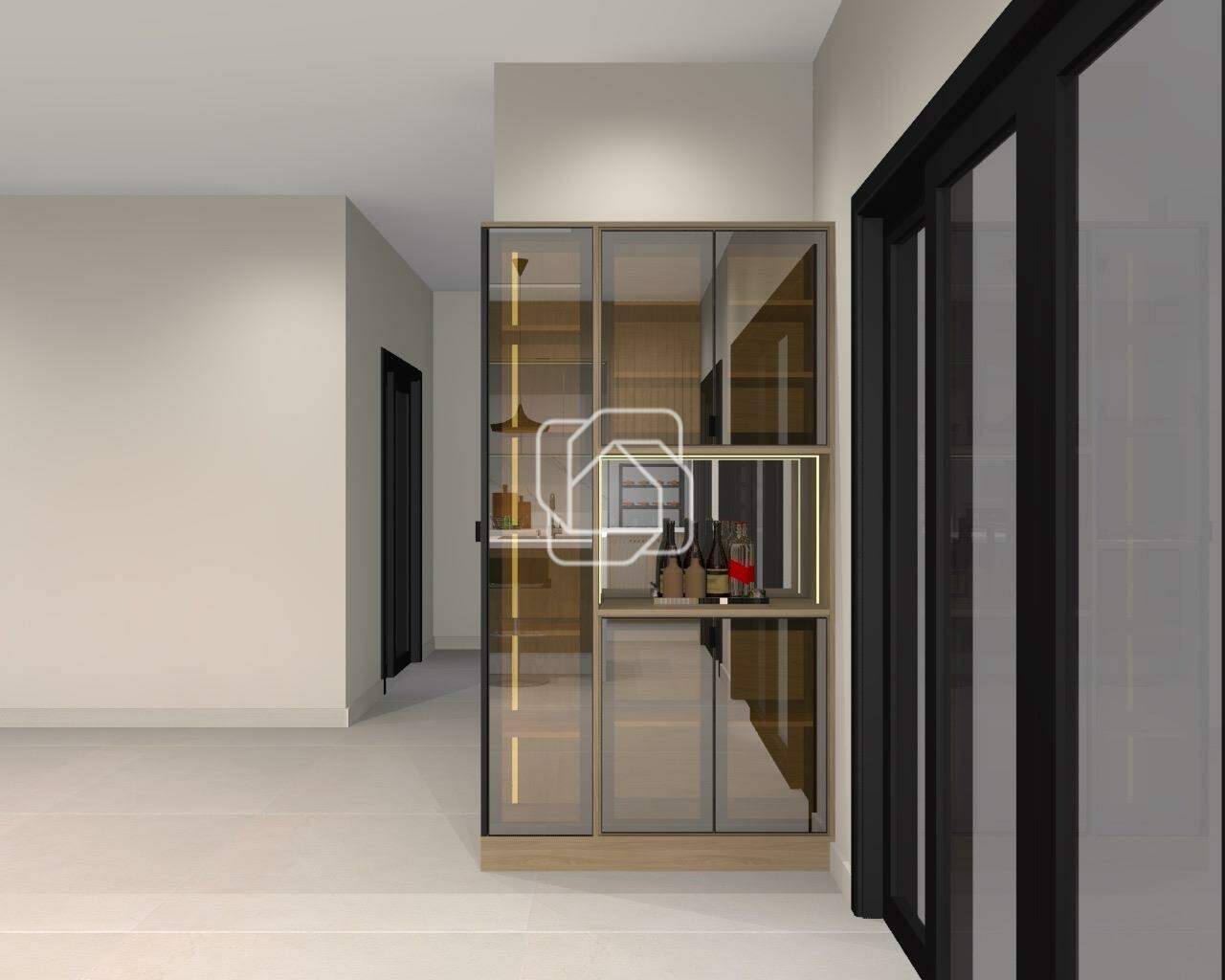 Casa de Condomínio à venda em Indaiatuba - SP - Residencial Evidências: Imagem do projeto 3D