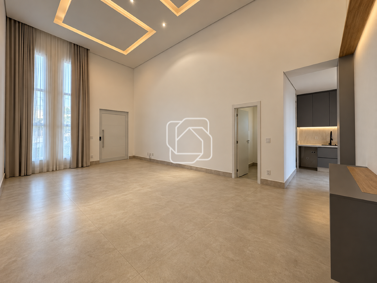 Casa de Condomínio à venda em Indaiatuba - SP - Jardim Residencial Viena: Sala de estar