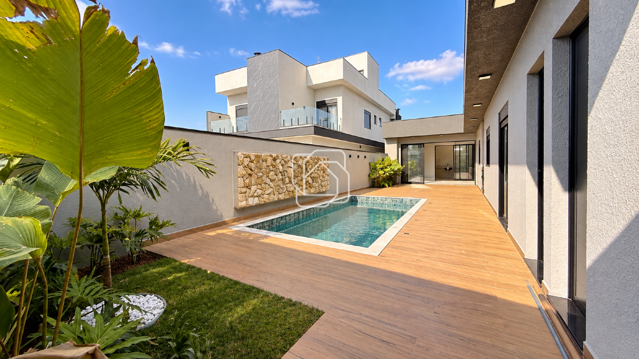 Casa de Condomínio à venda em Indaiatuba - SP - Residencial Evidências: Área externa