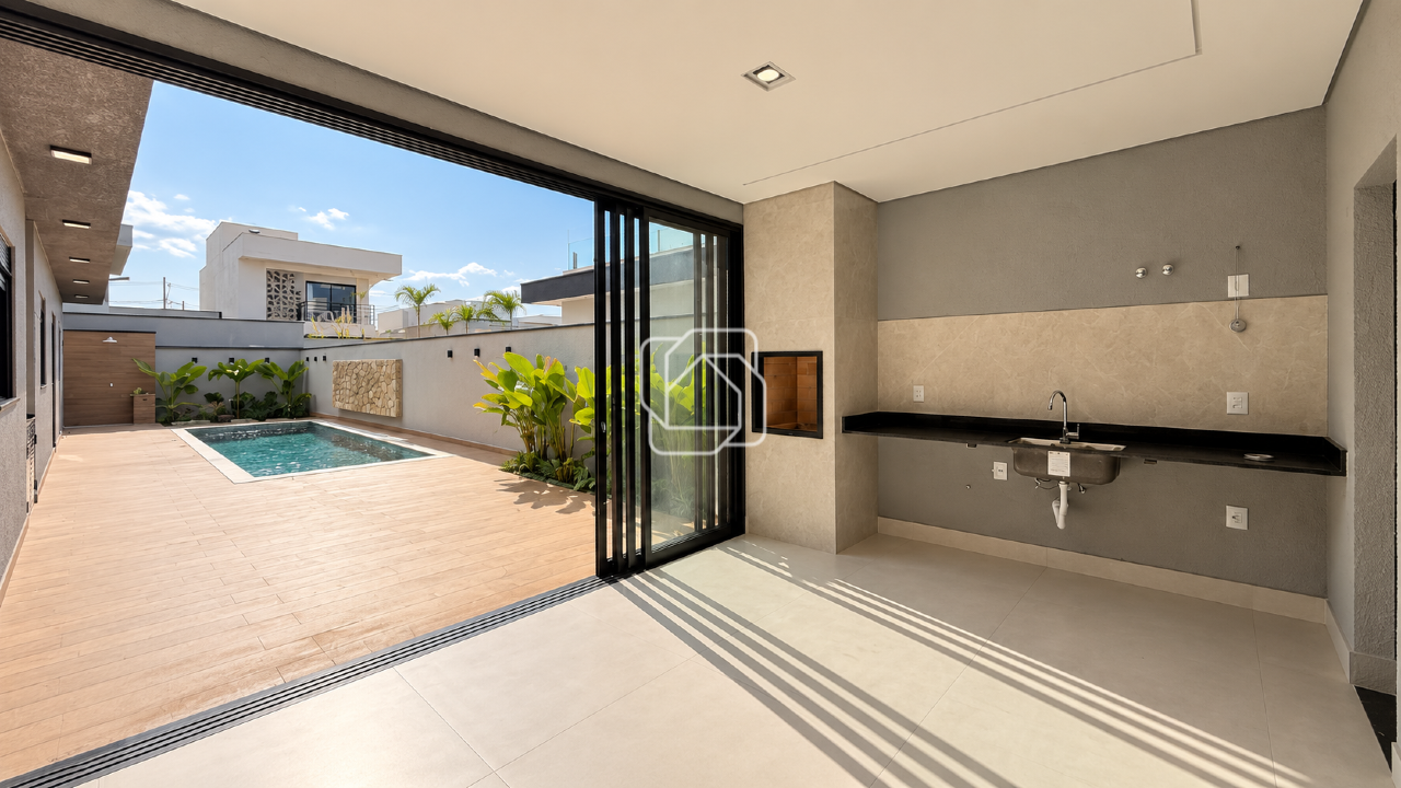 Casa de Condomínio à venda em Indaiatuba - SP - Residencial Evidências: Área gourmet