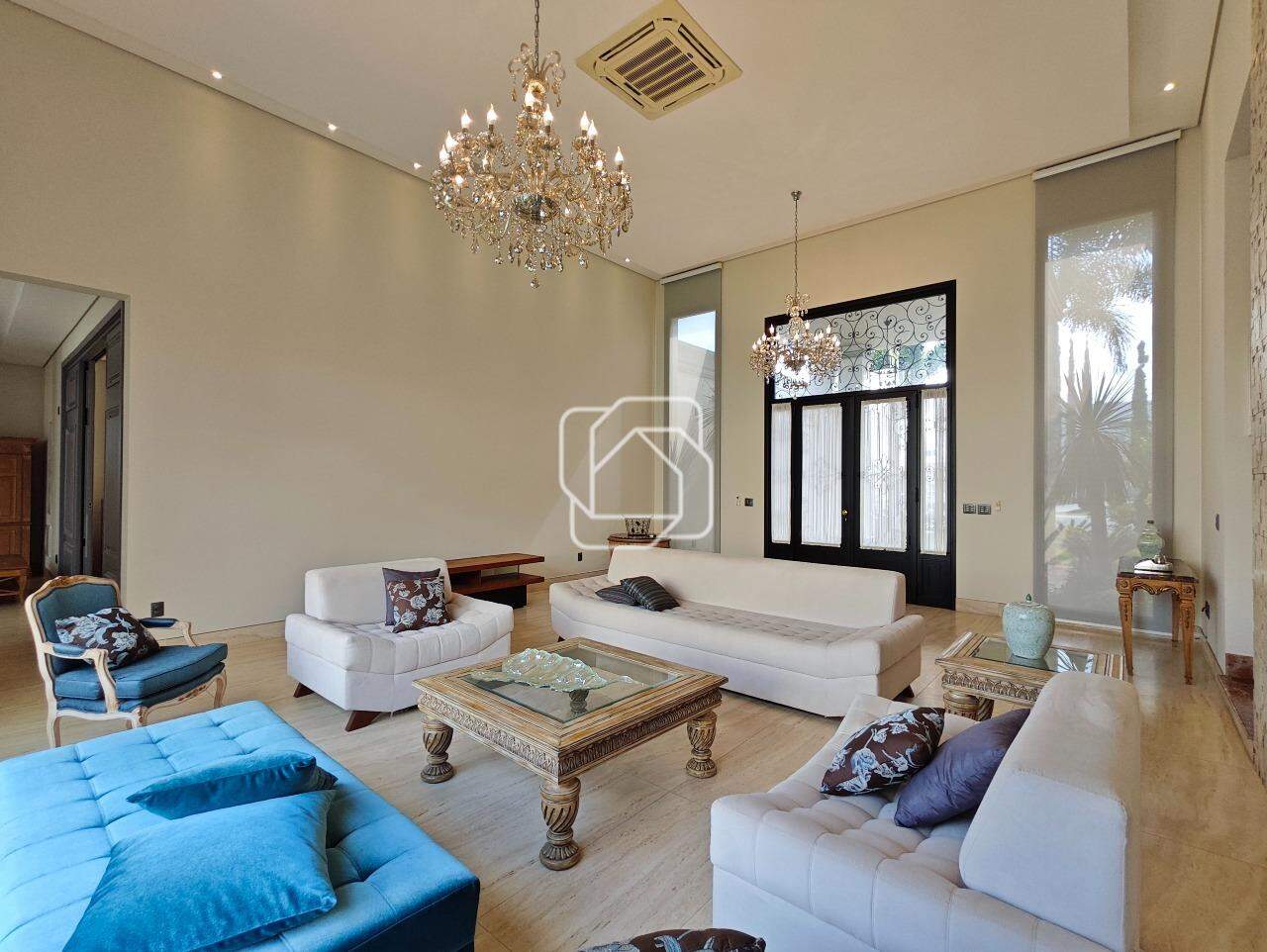 Casa de Condomínio à venda em Indaiatuba - SP - Jardim Maison Du Parc: Sala de estar