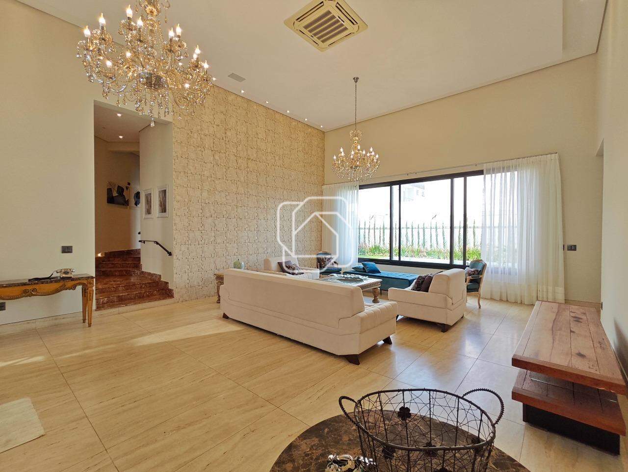 Casa de Condomínio à venda em Indaiatuba - SP - Jardim Maison Du Parc: Sala de estar