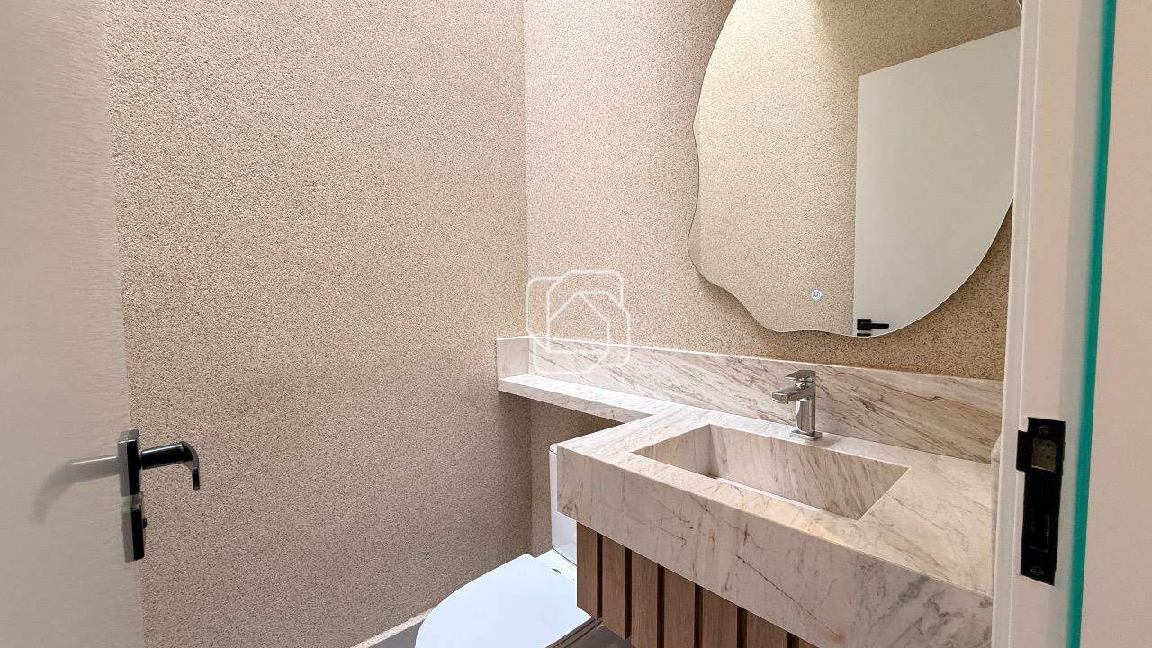 Casa de Condomínio à venda em Indaiatuba - SP - Residencial Evidências: Lavabo