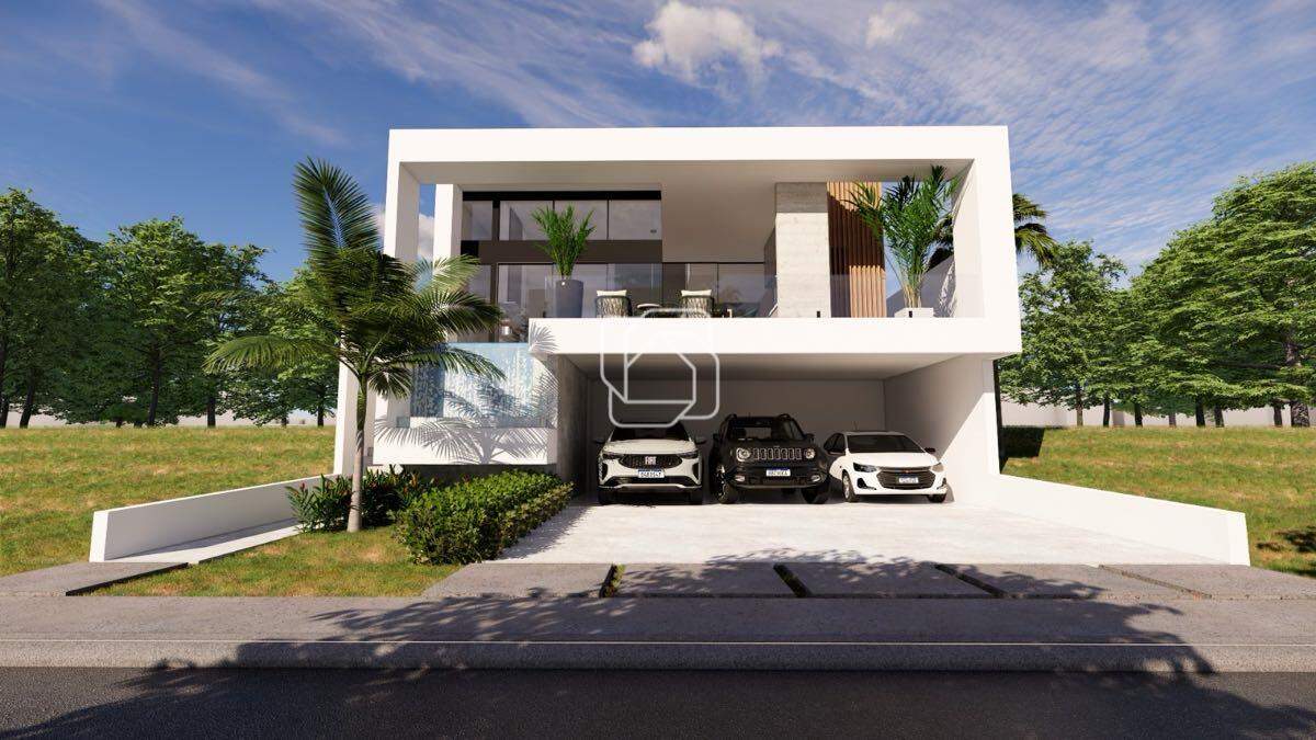 Casa de Condomínio à venda em Indaiatuba - SP - Jardim Villa Sapezal: Imagem do projeto 3D