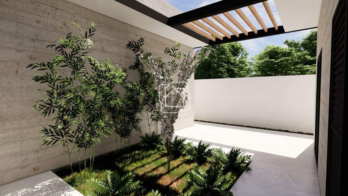Casa de Condomínio à venda em Indaiatuba - SP - Jardim Villa Sapezal: Imagem do projeto 3D