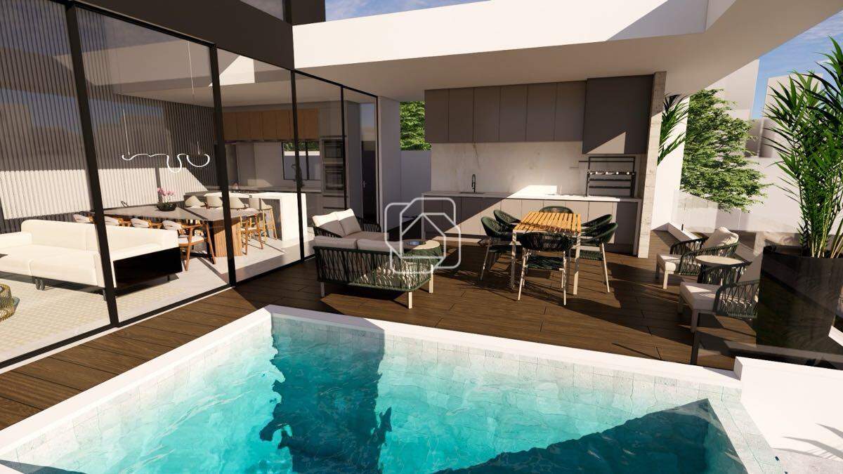 Casa de Condomínio à venda em Indaiatuba - SP - Jardim Villa Sapezal: Imagem do projeto 3D
