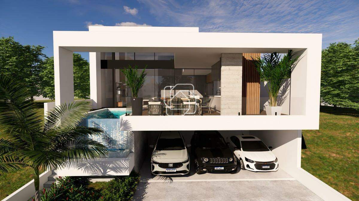 Casa de Condomínio à venda em Indaiatuba - SP - Jardim Villa Sapezal: Imagem do projeto 3D