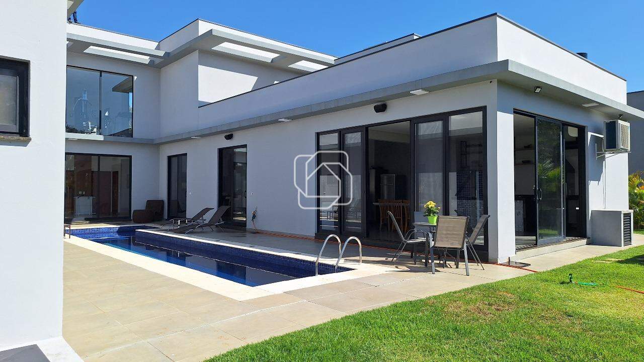 Casa de Condomínio à venda em Salto - SP - Terras de Mont Serrat: Área da piscina