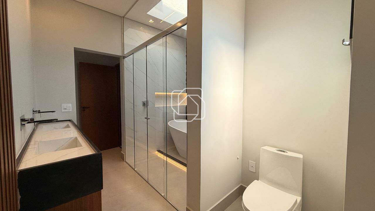 Casa de Condomínio à venda em Indaiatuba - SP - Residencial Evidências: Banheiro