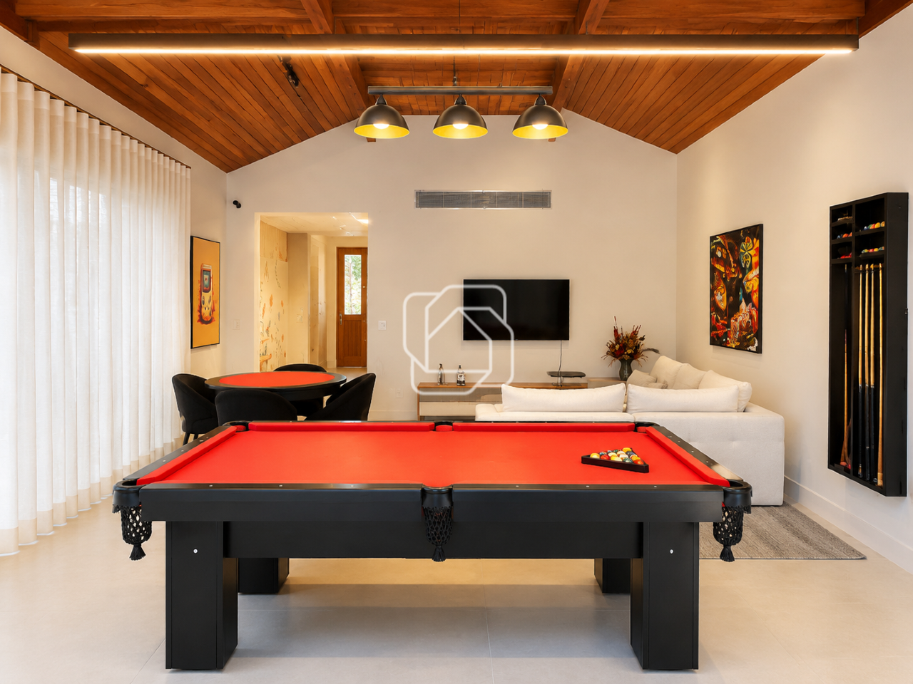 Casa de Condomínio à venda em Itupeva - SP - Fazenda da Grama: Sala de jogos