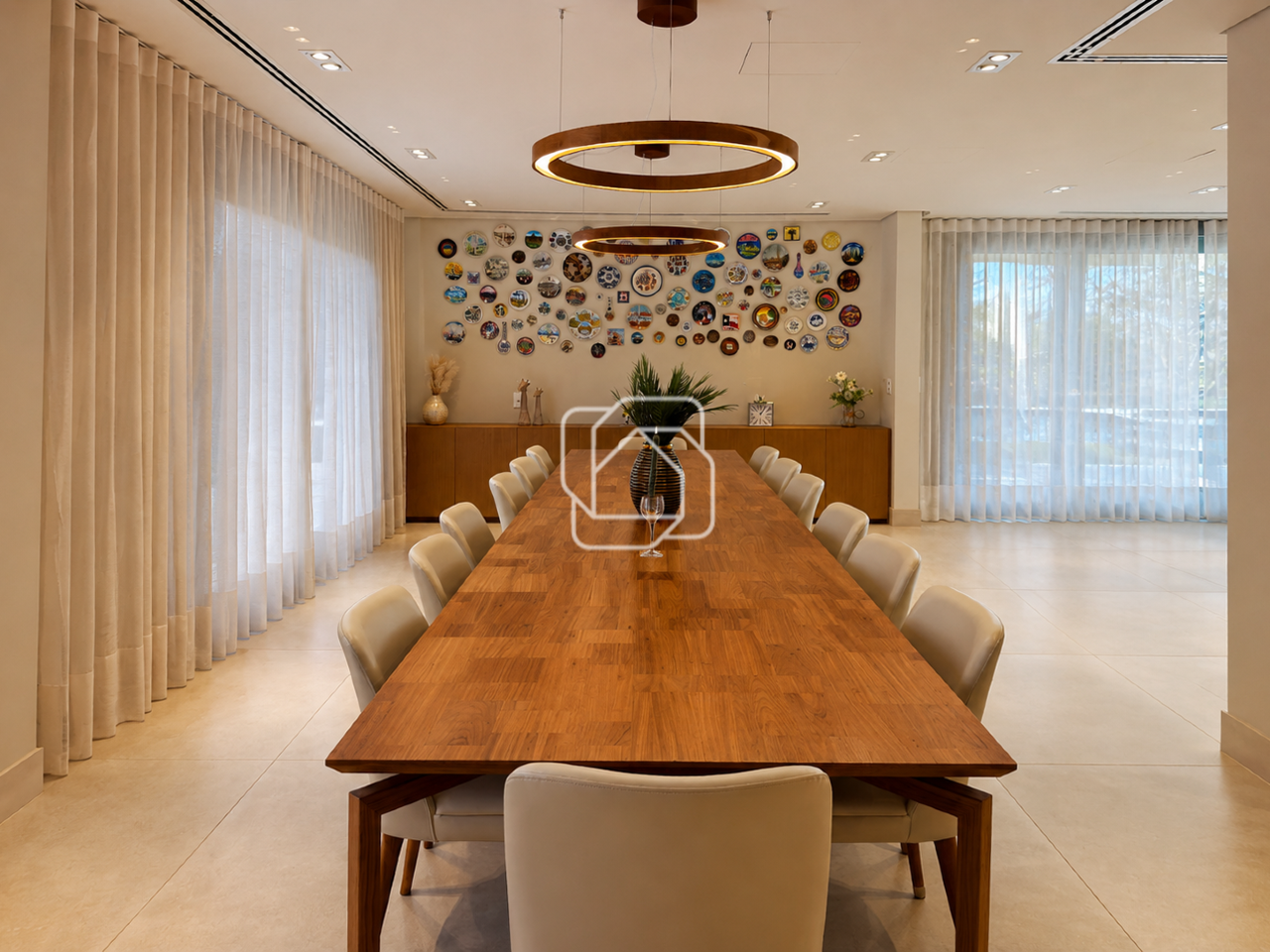 Casa de Condomínio à venda em Itupeva - SP - Fazenda da Grama: Sala de jantar