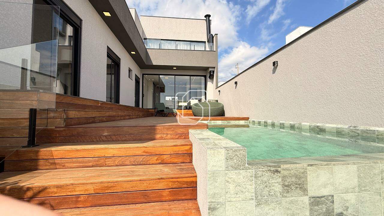 Casa de Condomínio à venda em Indaiatuba - SP - Jardim Piemonte: Área da piscina