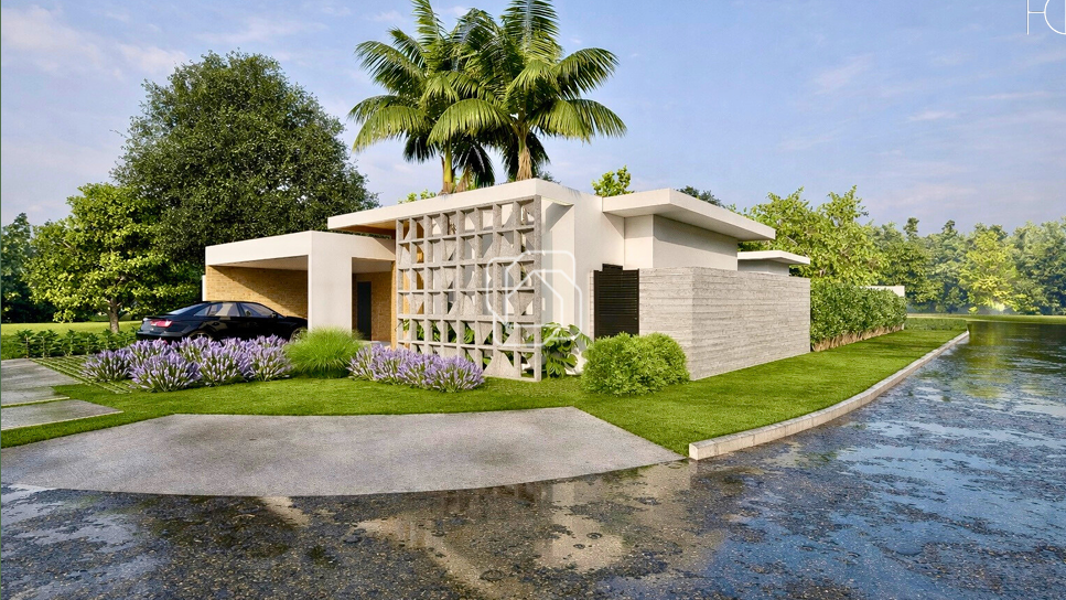 Casa de Condomínio à venda em Itu - SP - Condomínio UNA: PROJETO 3D