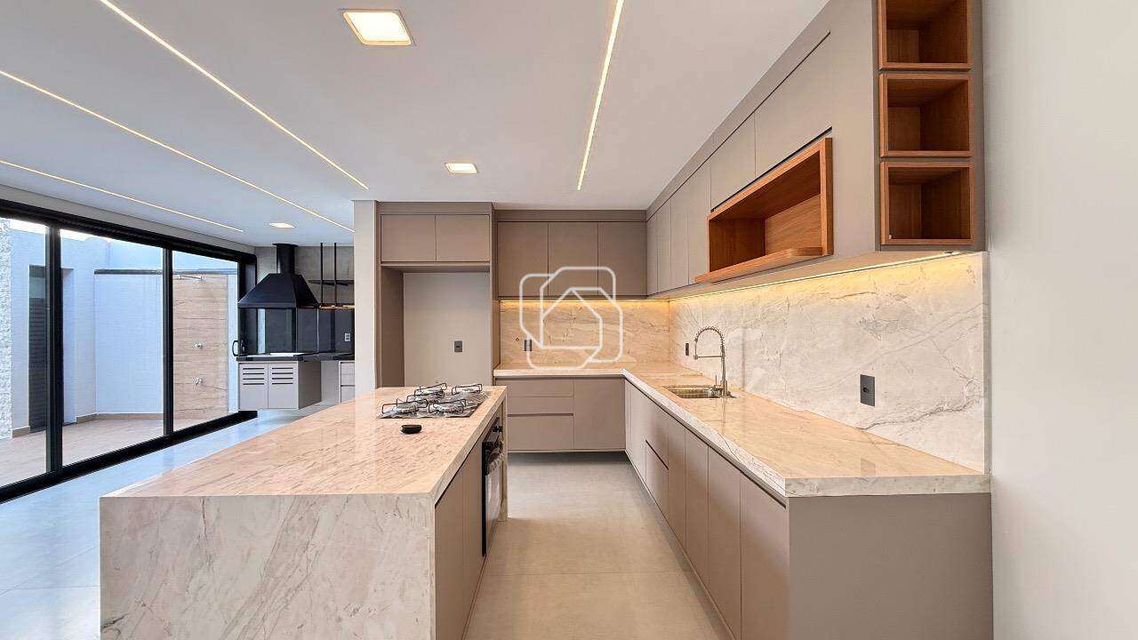 Casa de Condomínio à venda em Indaiatuba - SP - Residencial London Park: Cozinha integrada
