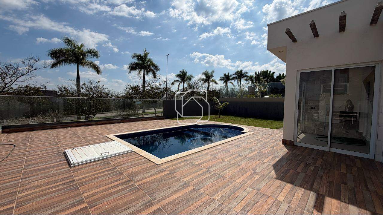 Casa de Condomínio à venda em Salto - SP - Portal dos Bandeirantes: Área da piscina
