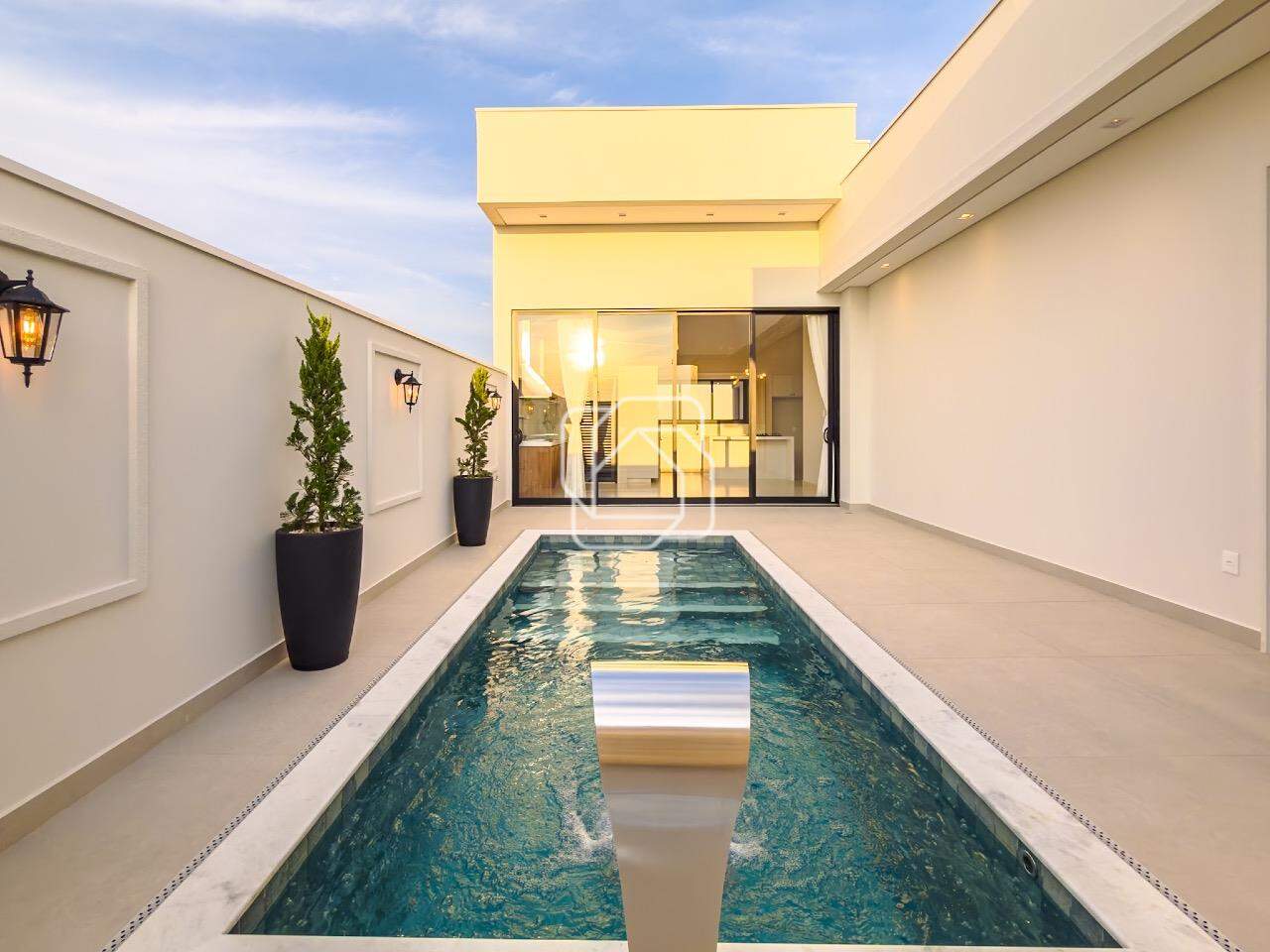 Casa de Condomínio à venda em Indaiatuba - SP - Jardim Residencial Dona Maria Cândida: Área da piscina