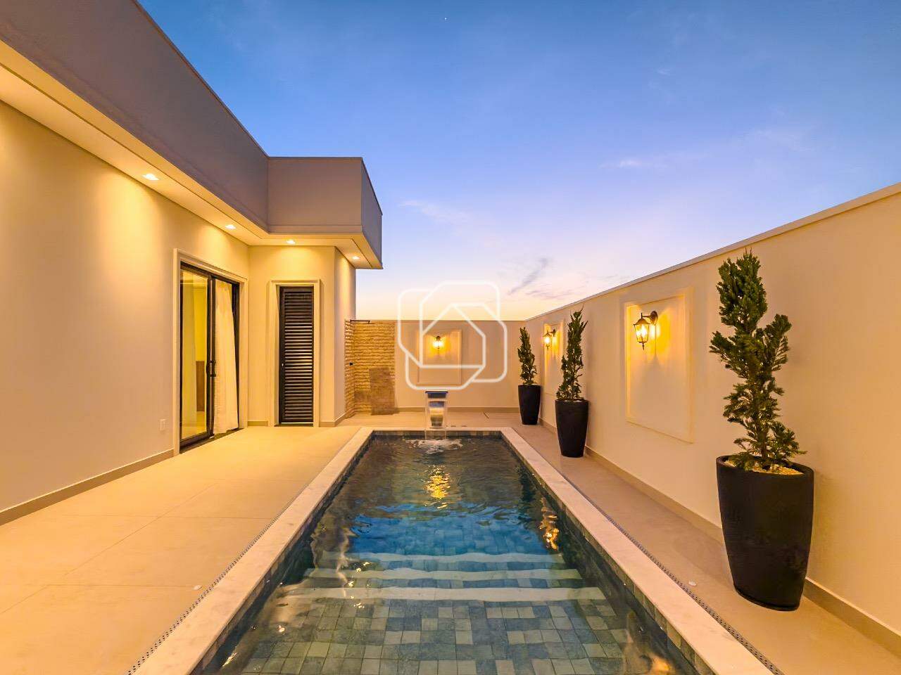 Casa de Condomínio à venda em Indaiatuba - SP - Jardim Residencial Dona Maria Cândida: Área da piscina