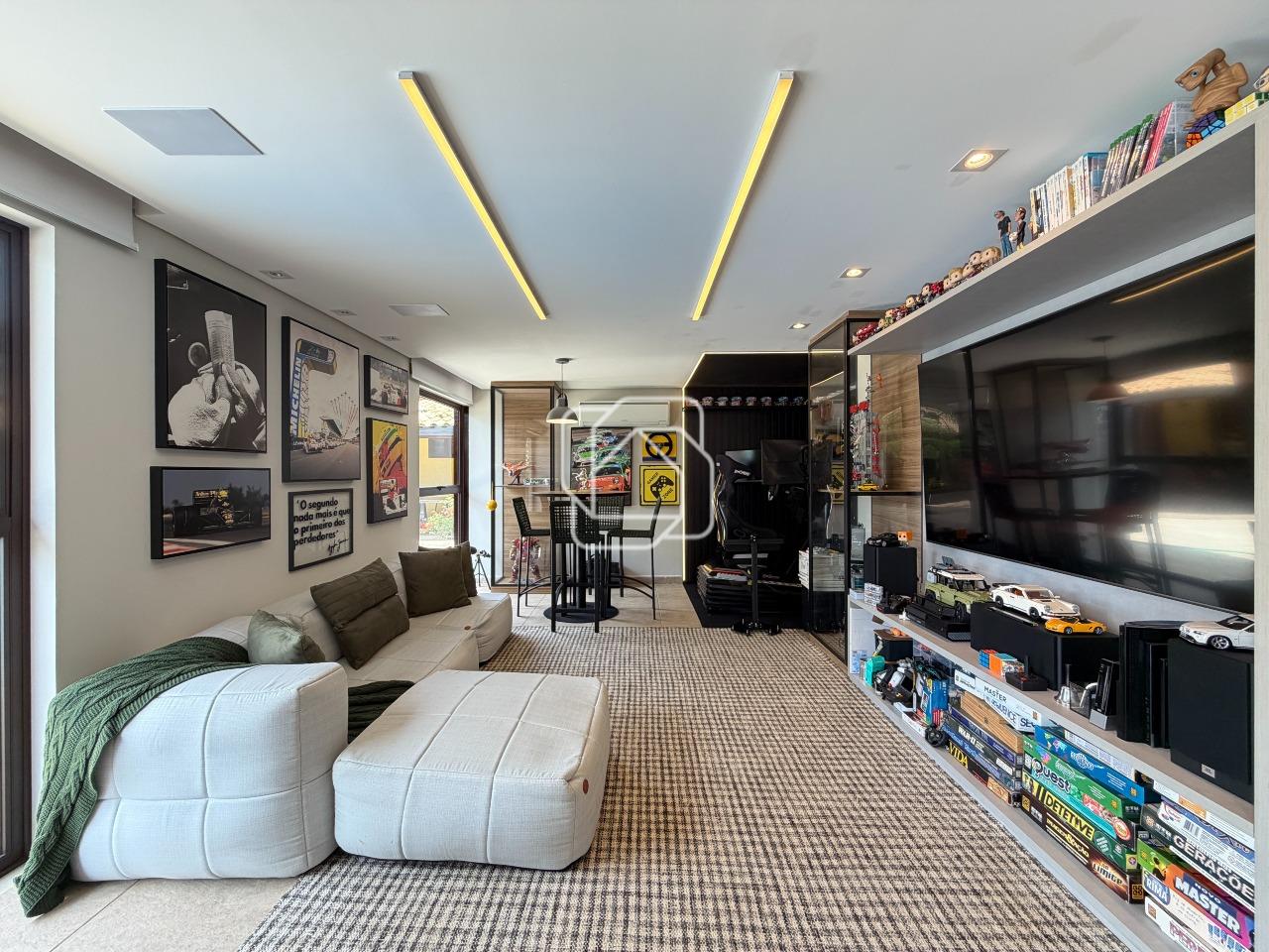 Casa de Condomínio à venda em Indaiatuba - SP - Vale das Laranjeiras: Sala de TV