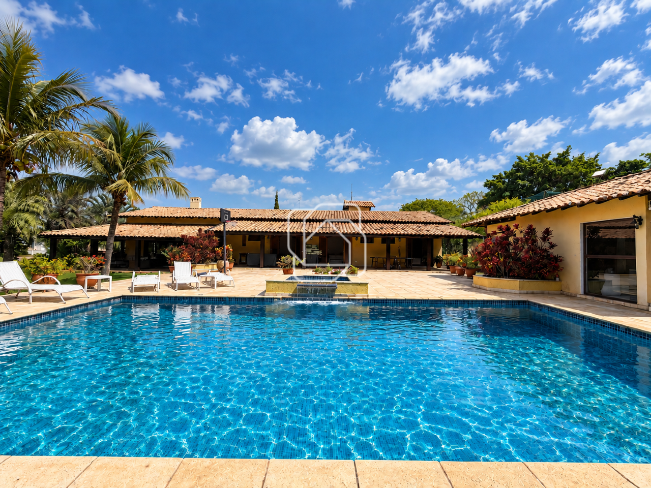 Casa de Condomínio à venda em Indaiatuba - SP - Vale das Laranjeiras: Área da piscina