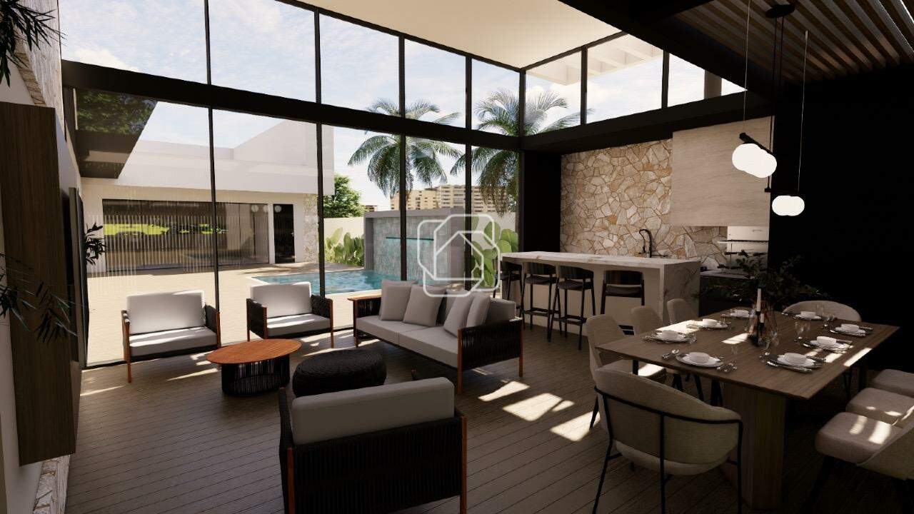 Casa de Condomínio à venda em Indaiatuba - SP - Reserva Petrus: Imagem do projeto 3D