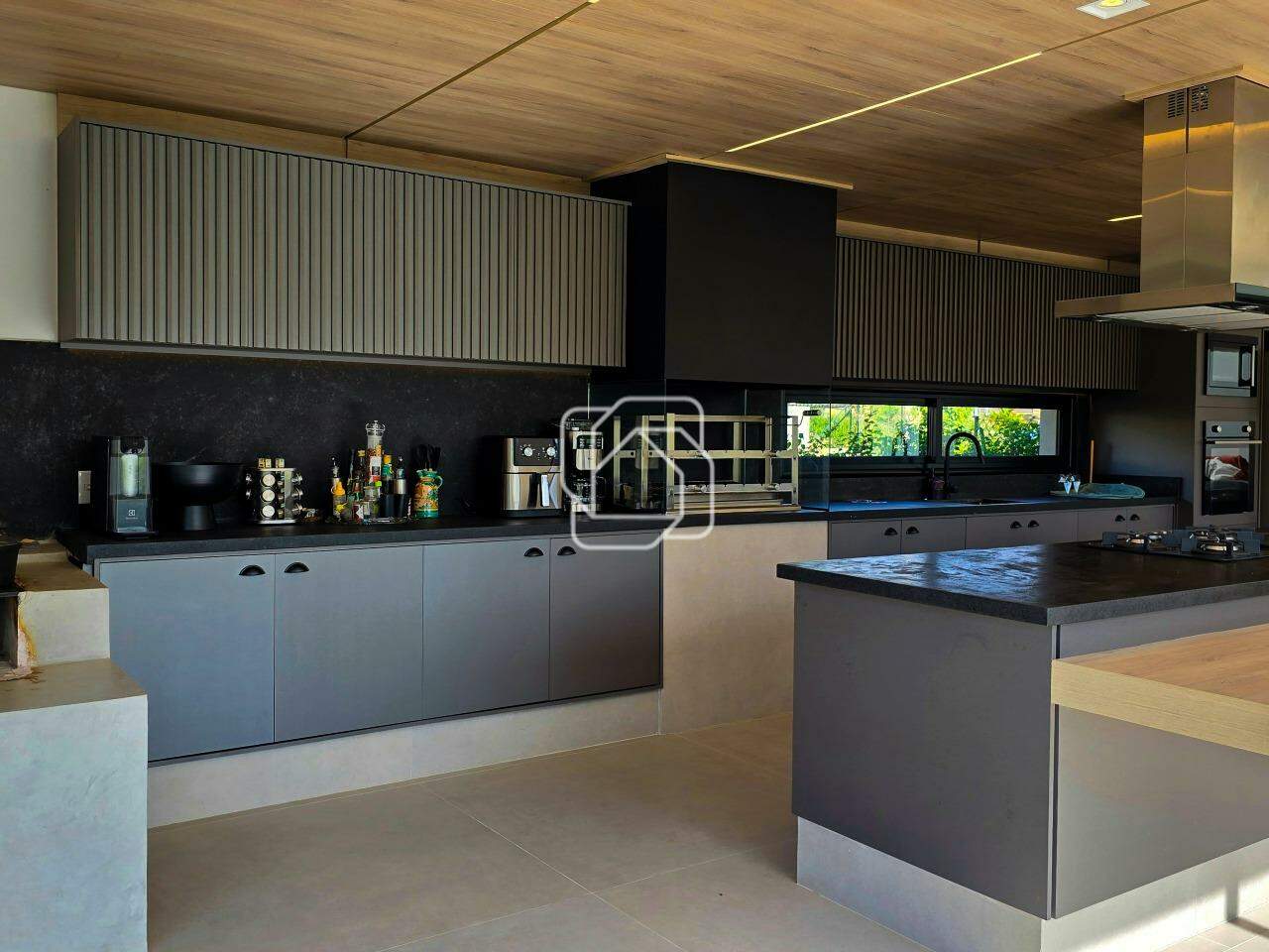 Casa de Condomínio para aluguel em Itu - SP - Condomínio Fazenda Kurumin: Cozinha gourmet