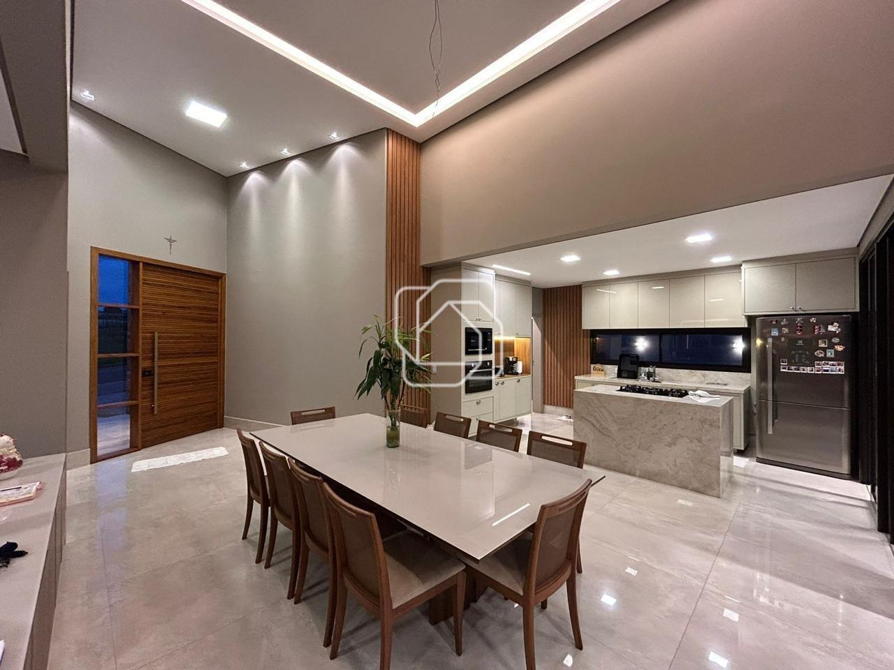 Casa de Condomínio à venda em Indaiatuba - SP - Jardins do Golfe Residencial Indaiatuba: Sala de jantar