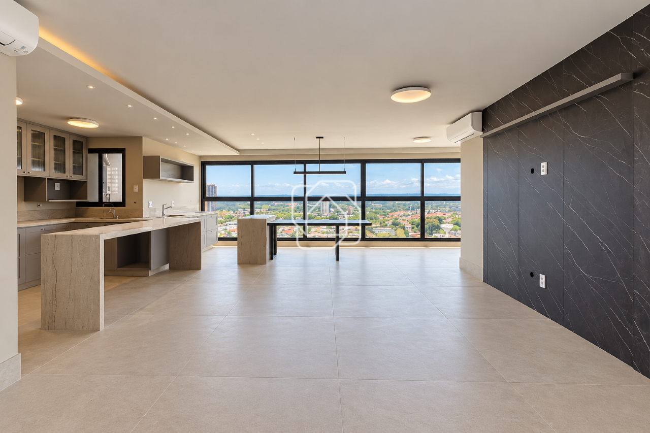 Apartamento para aluguel em Indaiatuba - SP - Reserva Luíza Tomazelli: Ambientes Integrados