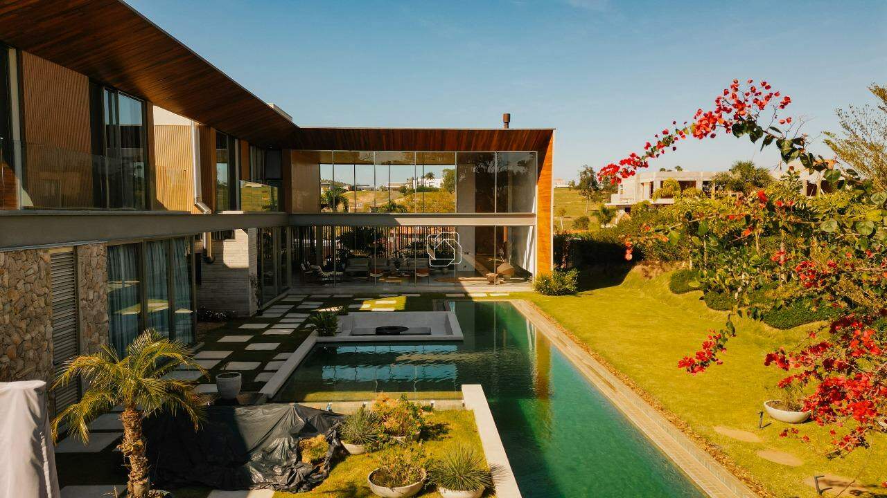 Casa de Condomínio à venda em Itu - SP - Condomínio Terras de São José II: Área da piscina