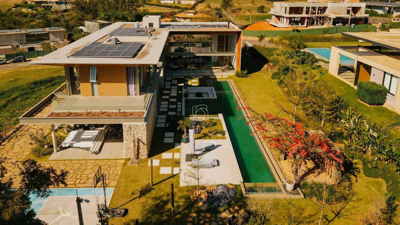 Casa de Condomínio à venda em Itu - SP - Condomínio Terras de São José II: Vista de cima