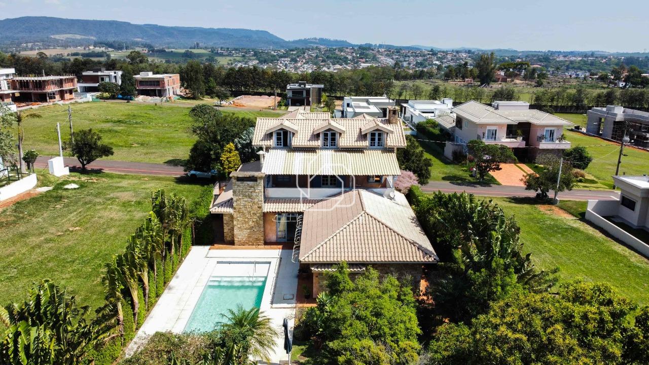 Casa de Condomínio à venda em Cabreúva - SP - Portal do Japy Golf Clube: Visão aérea do imóvel