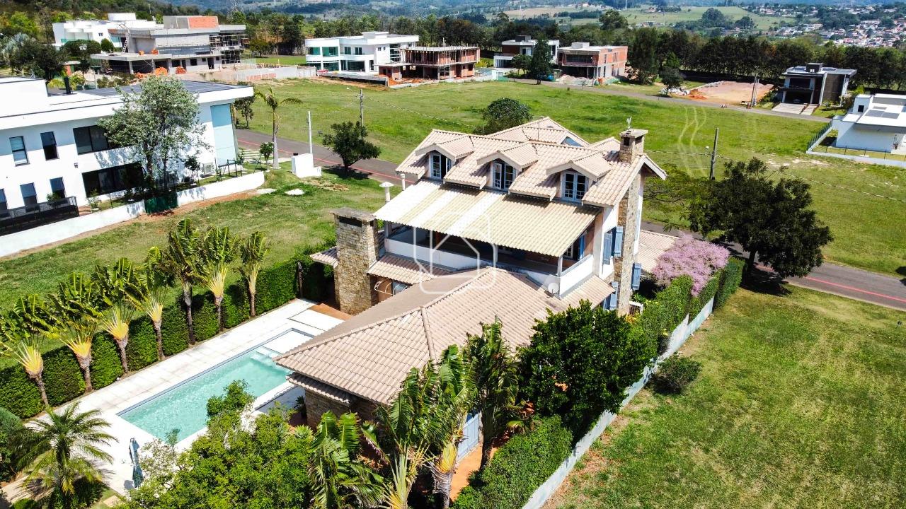 Casa de Condomínio à venda em Cabreúva - SP - Portal do Japy Golf Clube: Visão aérea do imóvel