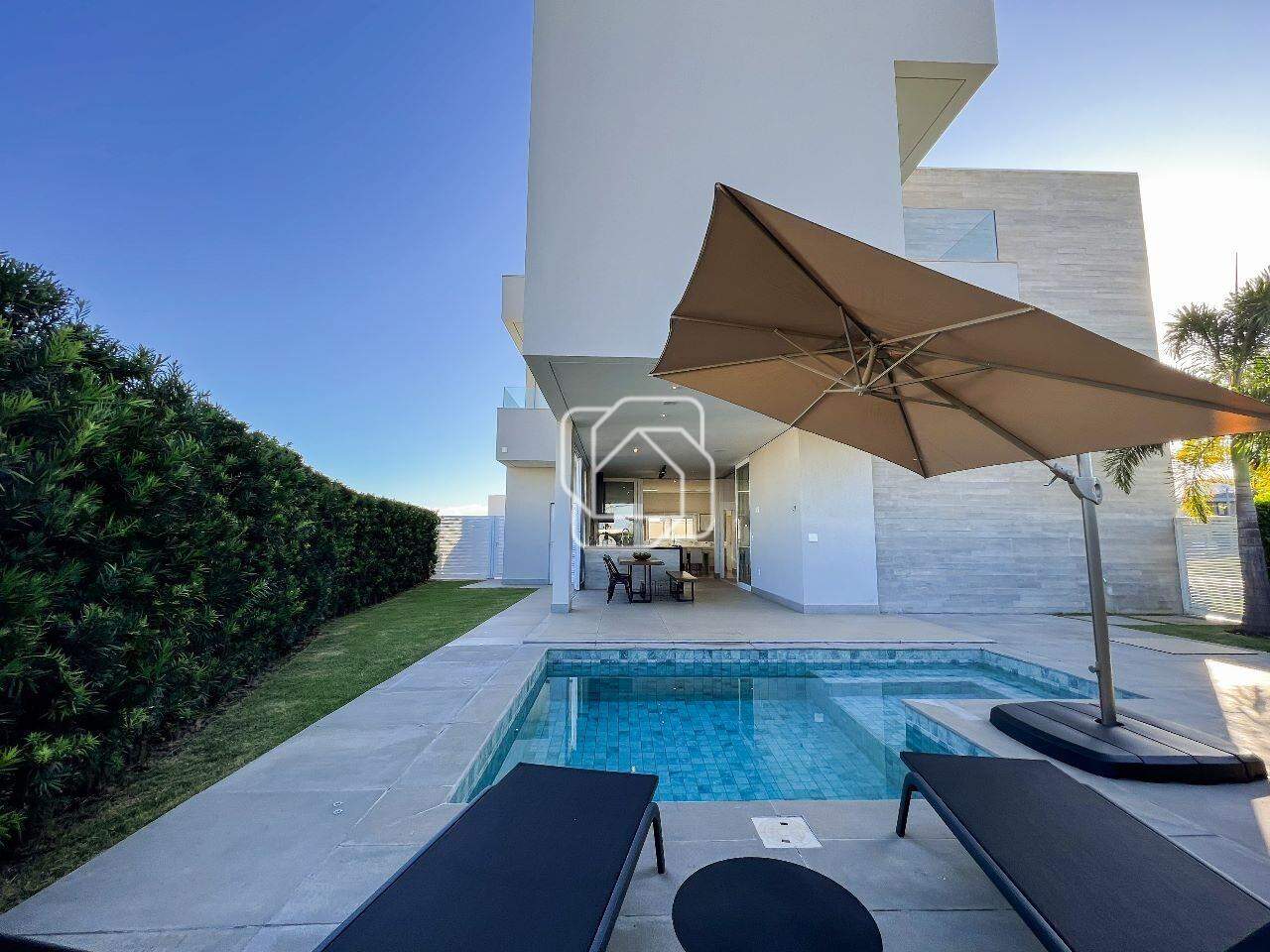 Casa de Condomínio à venda em Salto - SP - Residencial Central Parque: Área da piscina