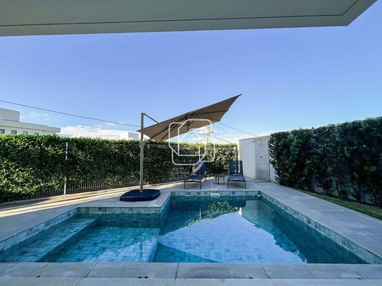 Casa de Condomínio à venda em Salto - SP - Residencial Central Parque: Área da piscina