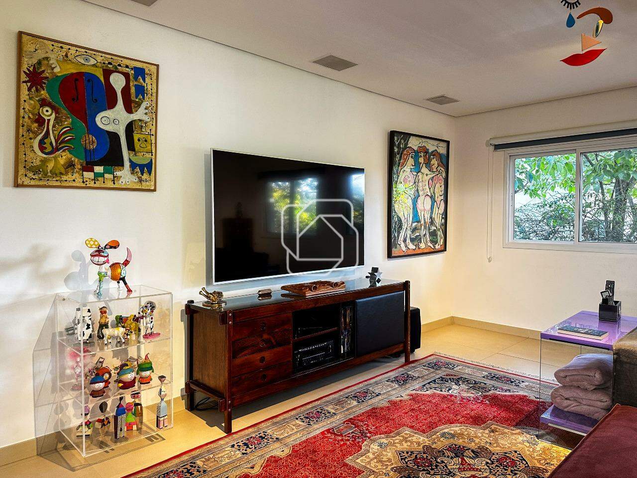 Casa de Condomínio à venda em Itu - SP - Jardim Plaza Atheneé: Sala de TV