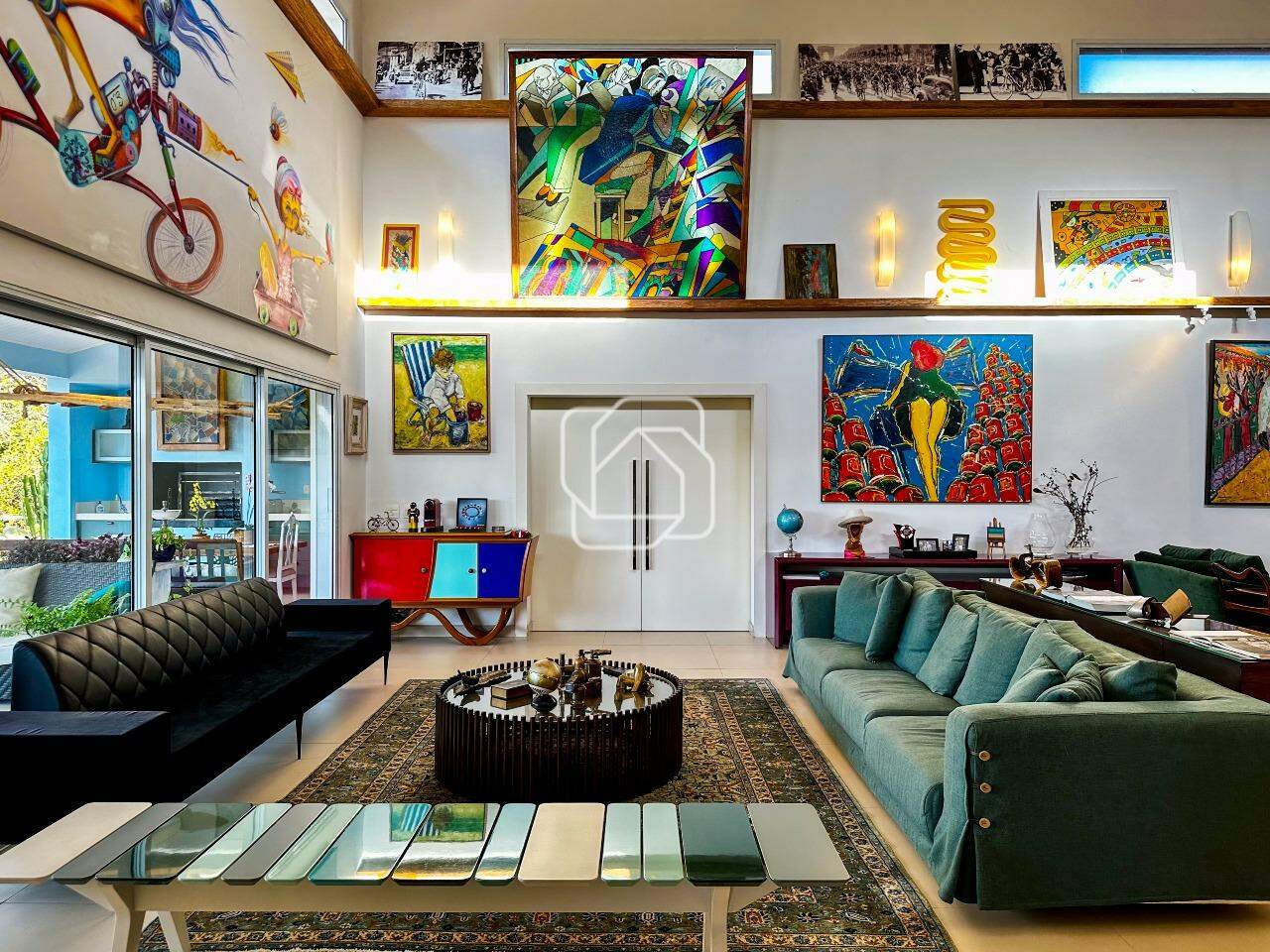 Casa de Condomínio à venda em Itu - SP - Jardim Plaza Atheneé: Sala de 2 ambientes