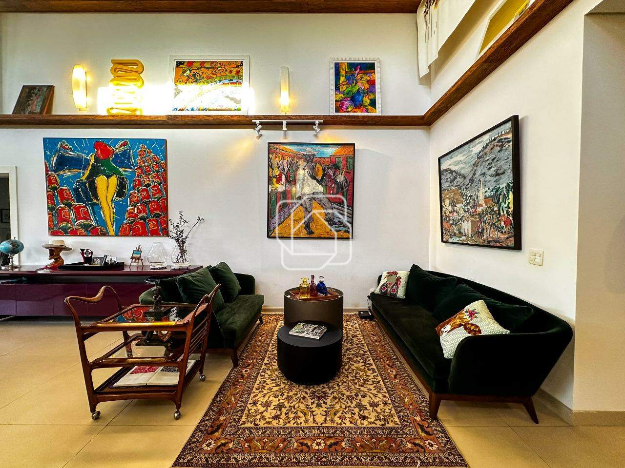 Casa de Condomínio à venda em Itu - SP - Jardim Plaza Atheneé: Sala de 2 ambientes