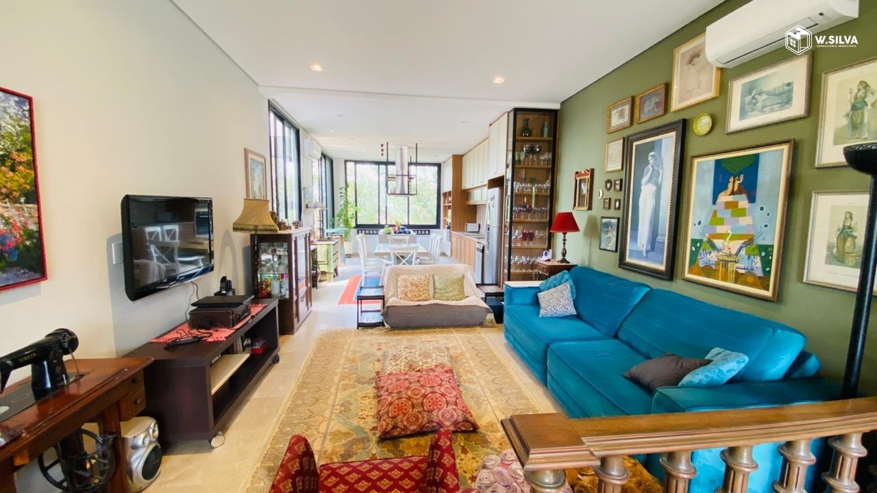 Casa em Condomínio à venda no Condomínio Park Gran Reserve: sala estar/jantar/cozinha 